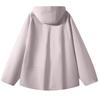 Women's Solid Color Long Sleeved Hooded Outdoor Suit Windproof And Waterproof Thin Jacket