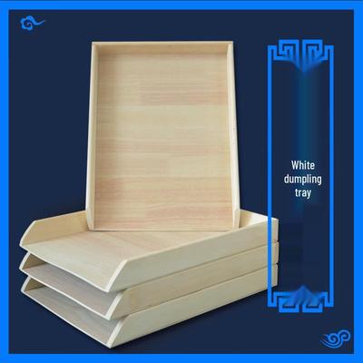 Lijia Wooden Dumpling & Steamed Bun Freezing Tray Set
