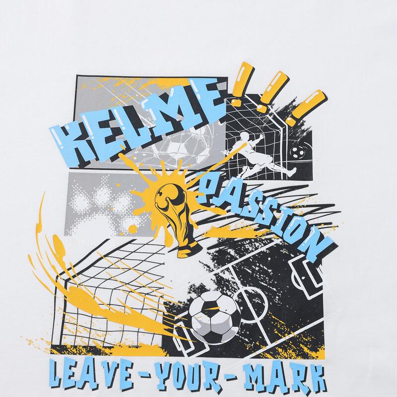 KELME Men's 2026 Summer Casual Printed Short Sleeve T-Shirt