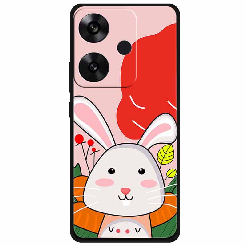 For Xiaomi Poco F6 5G/Redmi Turbo 3 5G Case Pattern Printing Soft TPU Cell Phone Cover