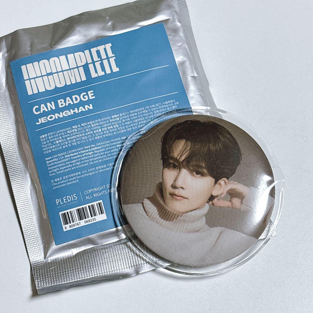 

[USED] SEVENTEEN incomplete Jeonghan Seventeen badge