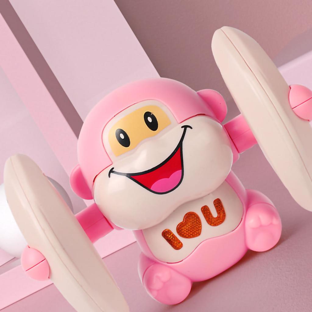Electronic Induction Toys Cute Shape Colorful Rotatable Durable Electric Toys for Children Type2 Toy
