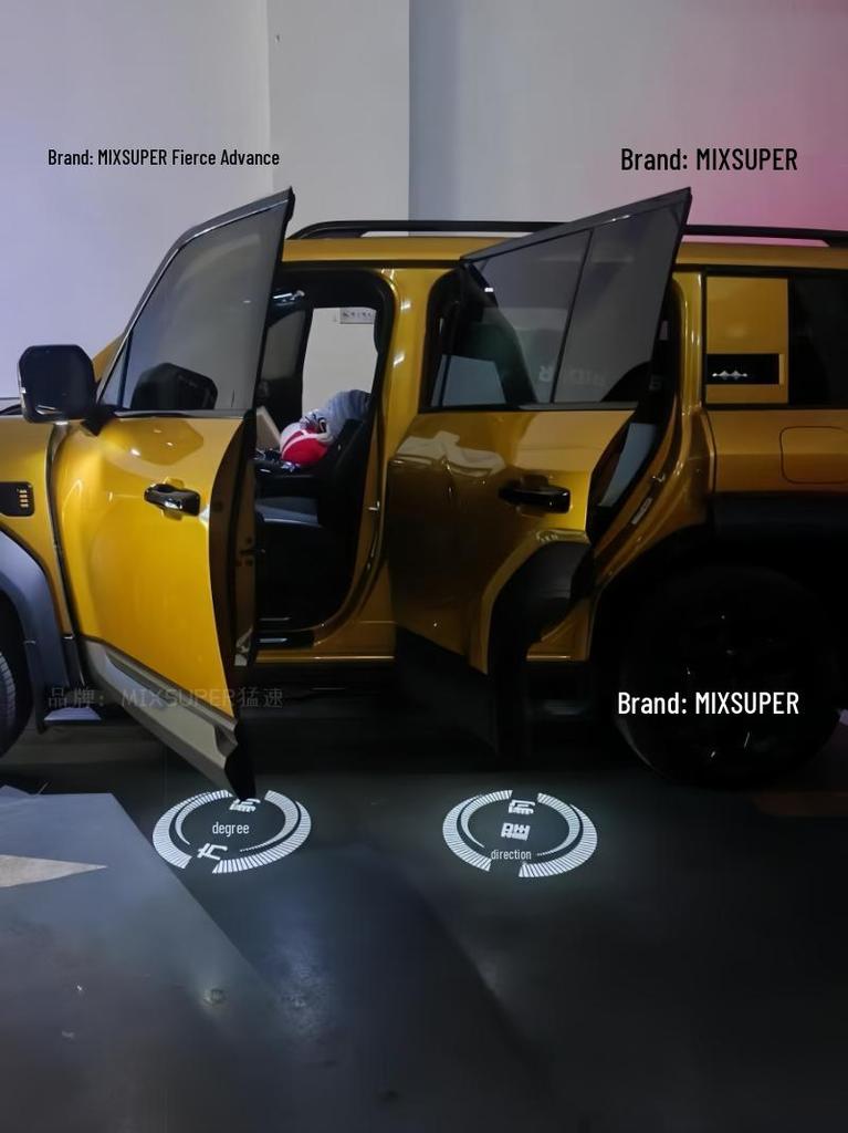 Leopard 5 Titanium Dynamic Car Door Welcome Light