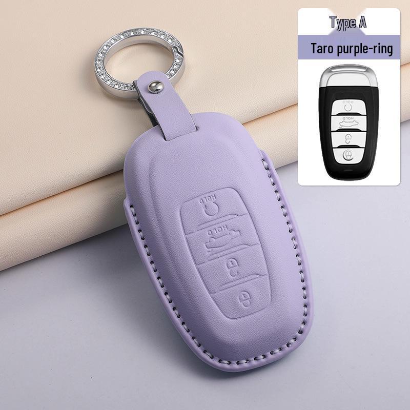 2023 Hongqi H5 Key Cover: Compatible with 24 Models, Premium Blue Shell for HS5, H9, EQM5, and HS7