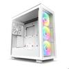 Caixa de PC - NZXT - H7 Elite - Branco - Vidro temperado - Gestão de cabos intuitiva