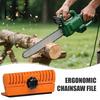 Rust Removal Chainsaw File Bar Dressing Tool, Solid Guide Rail Dressers Outdoor Sharpening Tool Repairer Dresser Durable Maintenance