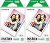 Instax Fujifilm Instant Camera 10 Sheets INSTAX MINI JP 1 X Film, (for 2)
