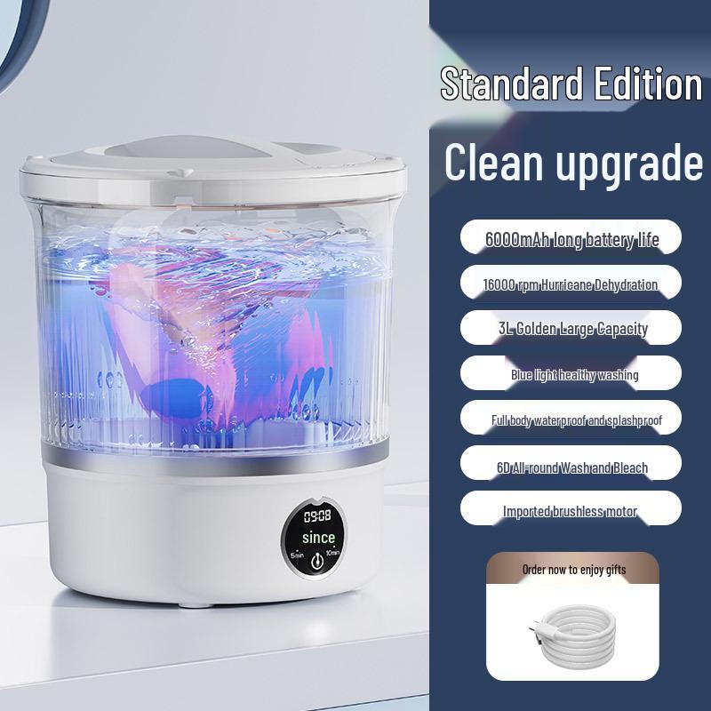 Internationale Mini Vollautomatische Waschmaschine für Socken und Unterwäsche