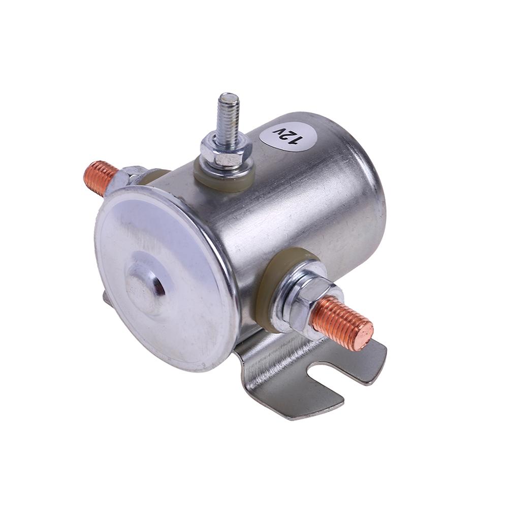 Auto-Ersatzteile, hochwertiges 12-V-200-A-Magnetrelais mit 3 Anschlüssen und Dauerbetrieb für Golfwagen, Seilwinden, Schiffe