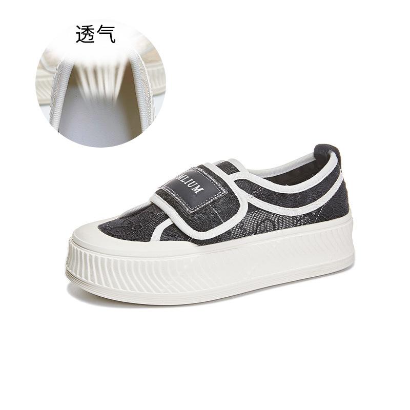 Velcro Lace Fisherman Shoes Women's 2025 Summer New Thick-soled Heightening Shoes Women's Casual Women's Shoes Versatile Shoes Children