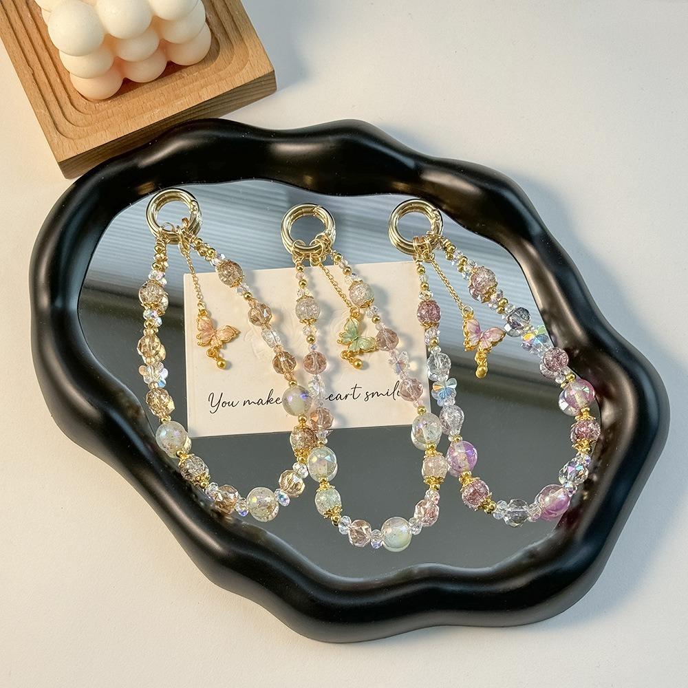 Anti-Lost Keychain Teardrop Bead Camera Chain New Phone Chain