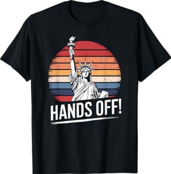 Resist Resistance Statue of Liberty Hands Off Protest T-Shirt Unisex T-Shirt M