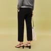 LESS 2024 Spring Casual Polyester Trousers