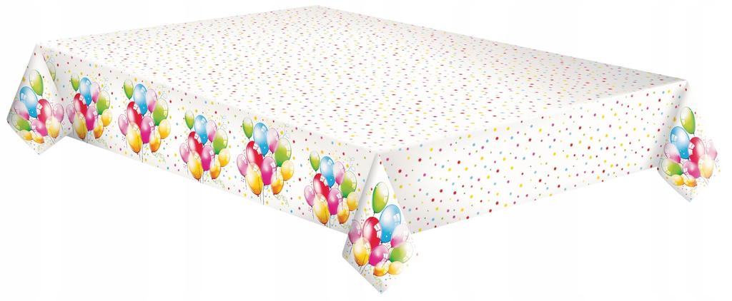 Paper Tablecloth Balloons Birthday Balloons 120X180Cm