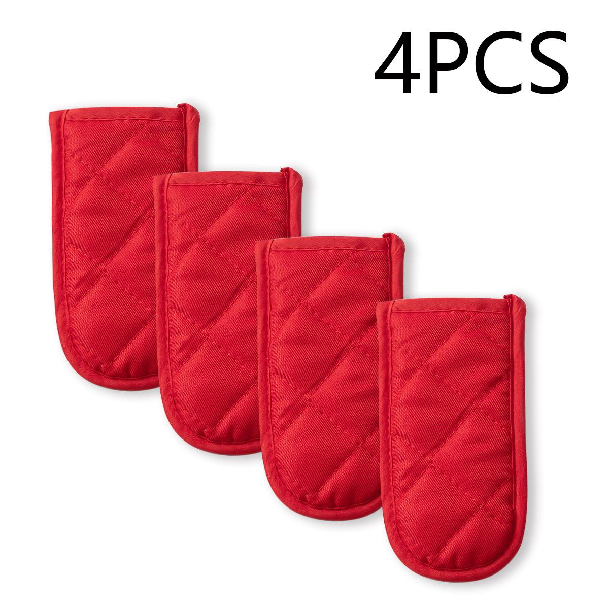 Iron Pot Handle Cover, Rhombus Cotton Anti-scalding Handle Cover, Pan Insulation, Pot Handle Cover Insulation Cover