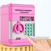 Mini ATM Piggy Bank with Password, Auto-Roll Money Saving Box, Electronic Coin Cash ATM Machine, Birthday Gift for Boys Girls