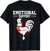 Emotional Support Cock Service Funny Joke Humor T Shirt