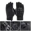 Motorcycle Gloves For Men, Breathable Mesh Cycling Gloves With Hard Shell & Palm Padding,
