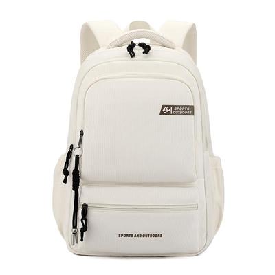 ZIRANYU Sommer Neu Outdoor Einfach Vielseitig Rucksäcke Einfarbige Große Kapazität High School Schüler Schultasche Modisch Wasserdichte Reiserucksäcke