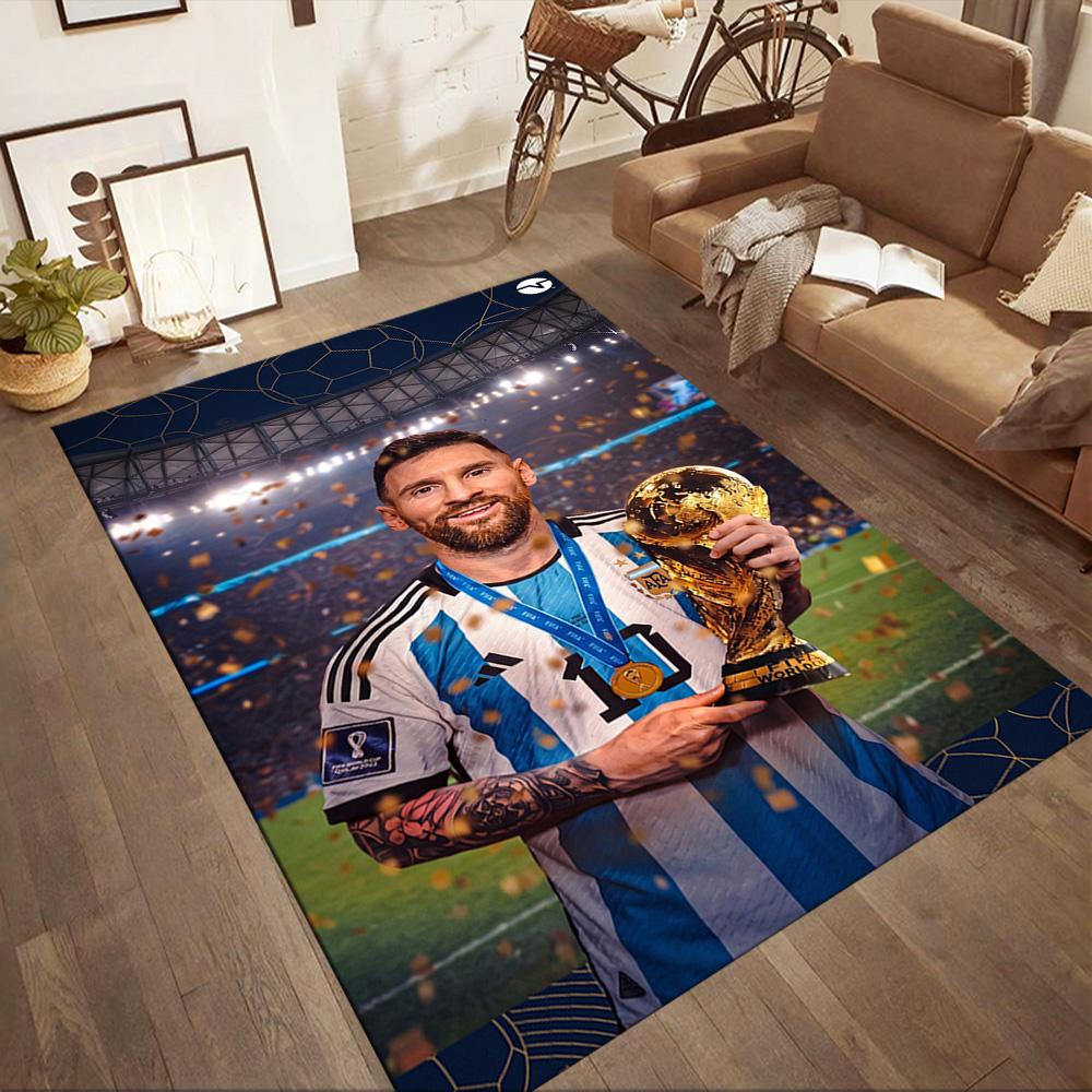 Messi 68 Area Rug Suitable for Dormitory Kitchen Decorate room Dining Room Antislip Carpet Office home decor