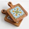 Shanchongshan Japanese Wooden Tile Trivet & Placemat