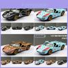 Ford GT40 Modellauto aus Leichtmetall mit Trägheitssteuerung für Sammler und Autoliebhaber