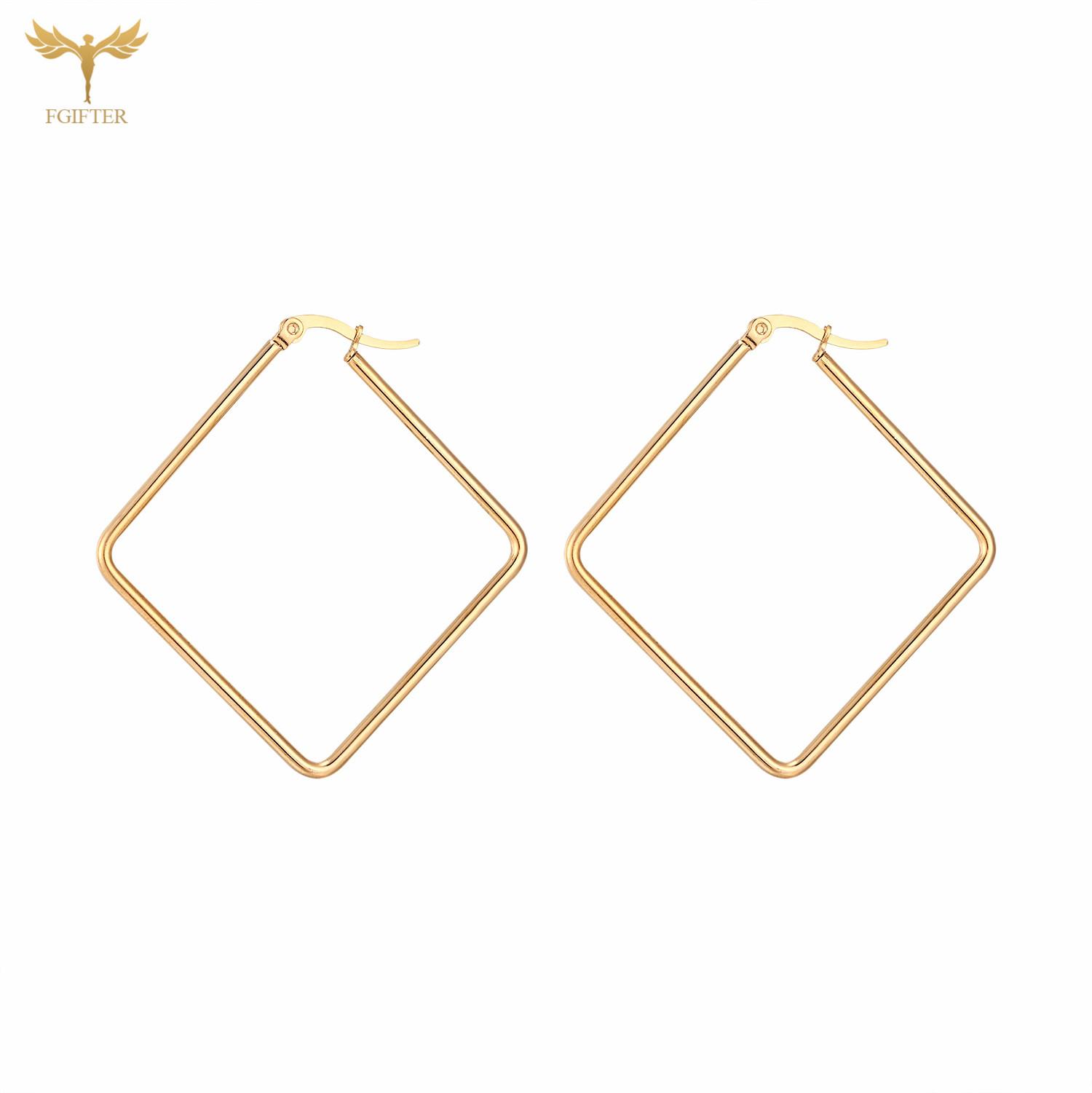 

Геометрические Большие Длинные Серьги-ПодвескиПолые Рамки Безель Шармы Квадратная Подвеска Современные Серьги Модная Бижутерия 70mm