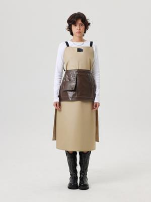 SOODAL COMPANY Multi-Pocket Leather Apron
