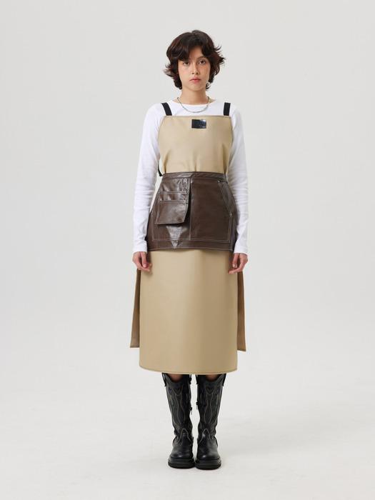 SOODAL COMPANY Multi-Pocket Leather Apron FREE