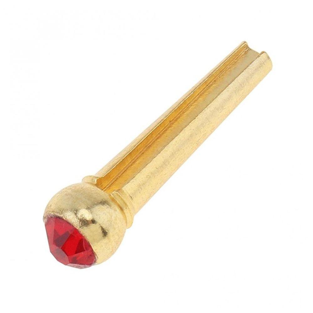 2Pcs/Lot Metal Musical Brass Guitar Strings Bridge Pins String Nails String Pins Fixed Cone