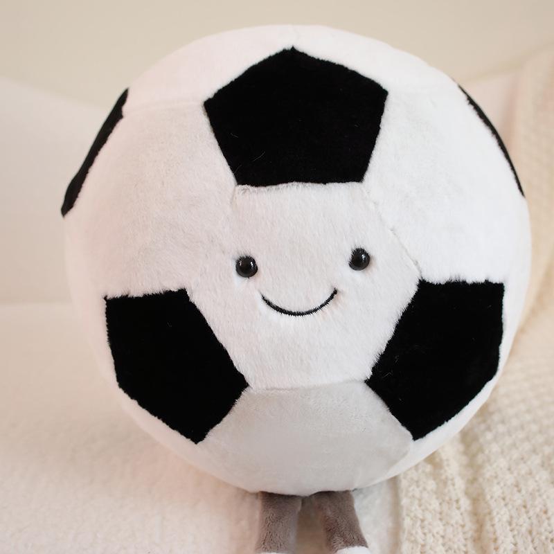 Soccer Baby Doll Basketball Baby Plush Toy Creative Soccer Doll Qixi Festival Valentine'S Day Gift Basketball Goods