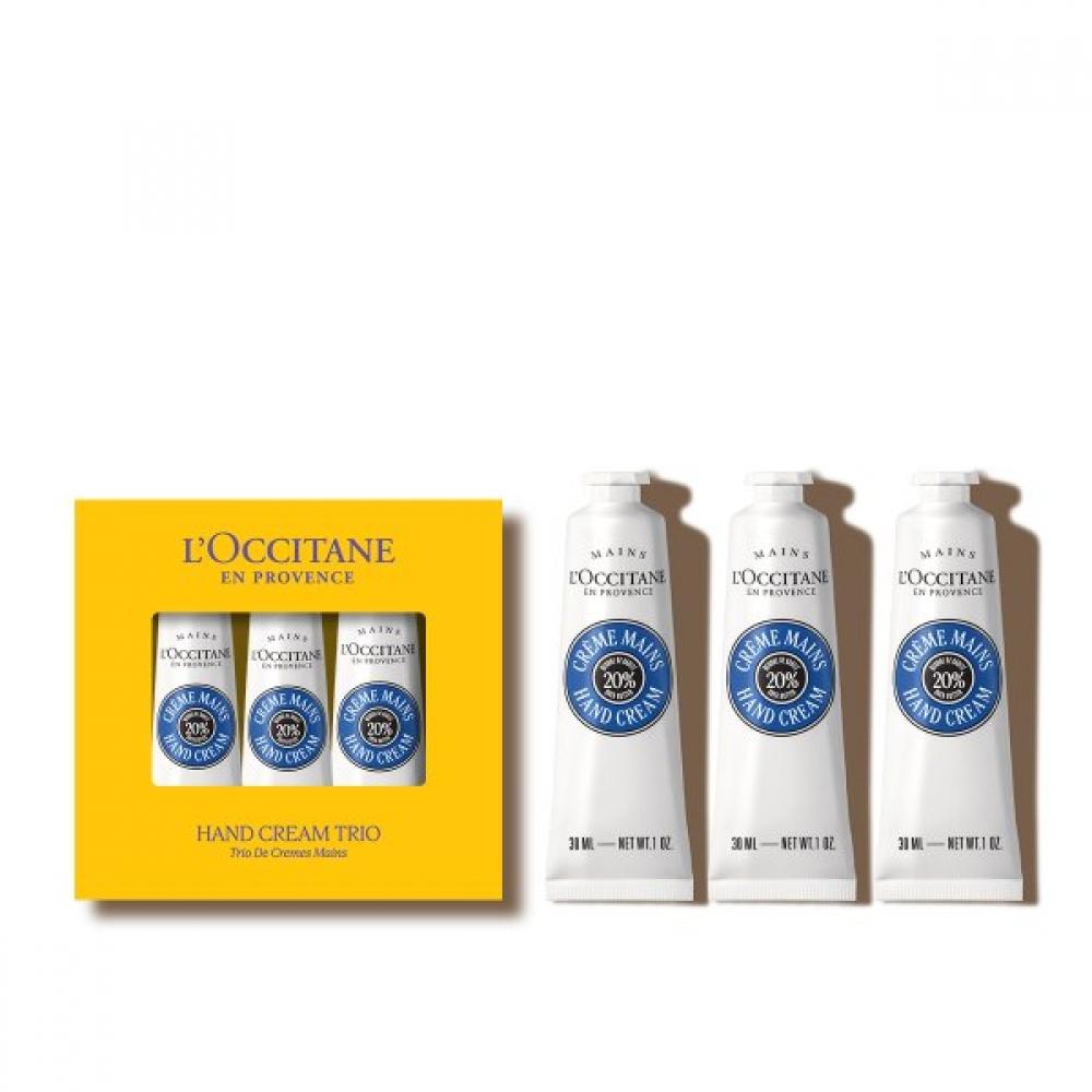 L Occitane Shea Butter Hand Cream Trio Karite Confort Single option