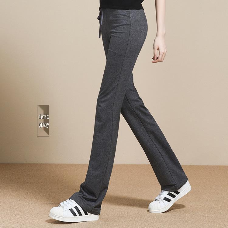 

Plus Size Women s Micro-Flared Wide-Leg Casual Pants - Solid Color, Slimming, Spring/Summer Wear S