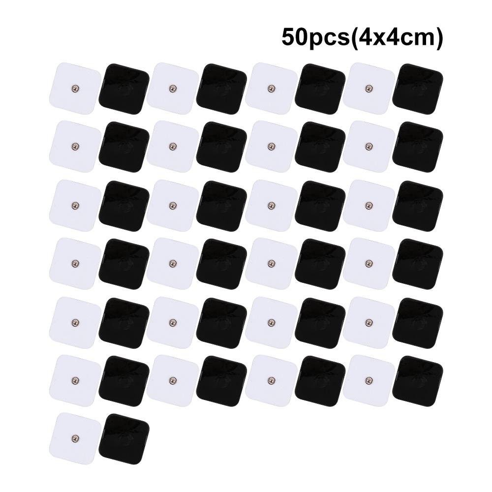 4x4cm/5x5cm Electrode Pads Gel for Tens Acupuncture Physiotherapy Machine Slimming Pulse Ems Muscle Stimulator Massager Sticker