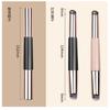 Double Head Silicone Lip Brush 2 In 1 Makeup Brush For Lipstick Concealer With Cap