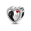 Copper Boys And Girls Lovers Pendants Charm For Genuine Bracelets Charms Bead Necklaces DoItYourself Female Jewellery