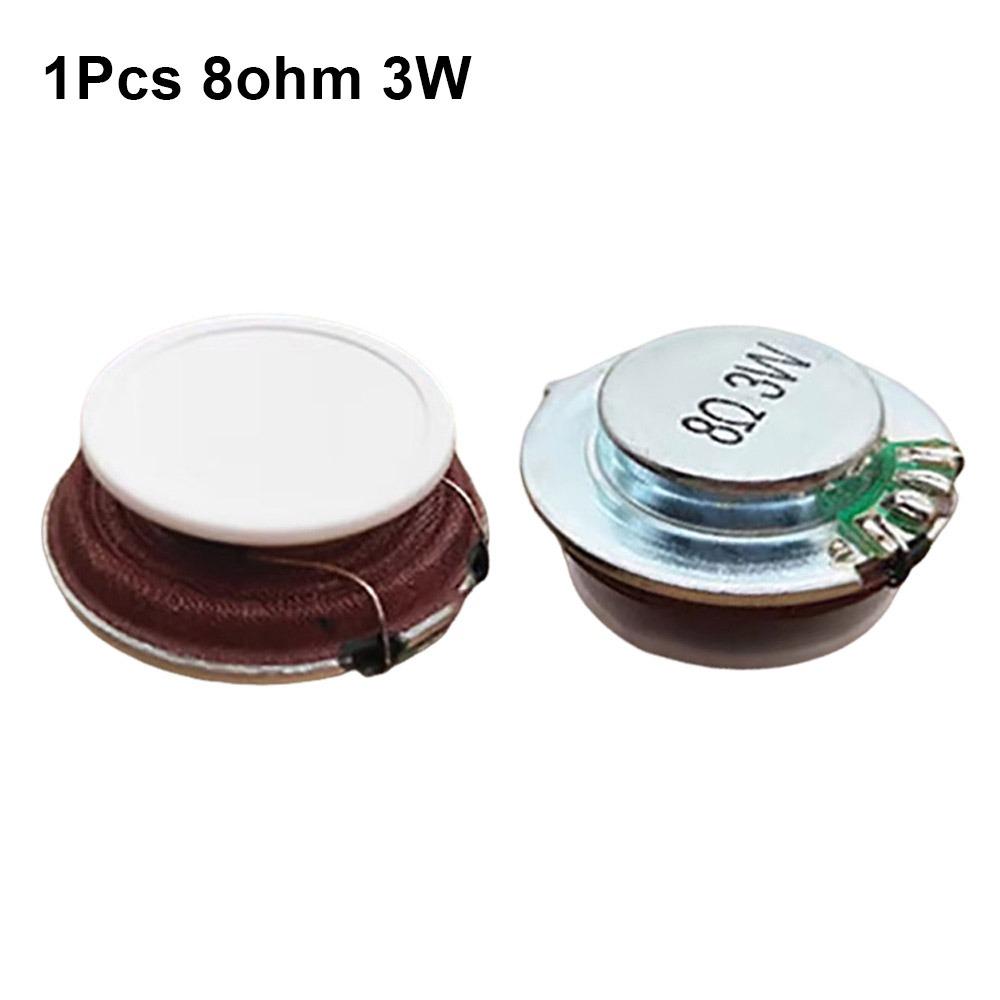 

1Pcs 27mm Mini Speaker 4R 3W 8R 3W Vibration Speaker New Stereo Speaker 1Pcs 8ohm 3W