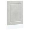 VidaXL Panneau de lave-vaisselle Porto gris béton 45x1,5x67 cm 854131