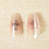 Too Cool For School Real Wear Nail Tip Coffin Romantic Silver