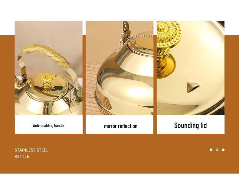 Commercial Stainless Steel Teapot with Strainer for Catering, Restaurant, and Hotel Use