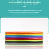 Durable Dog Flying Disc Tear Resistant Soft Rubber Pet Training Toy Perfect for Interactive Outdoor Games