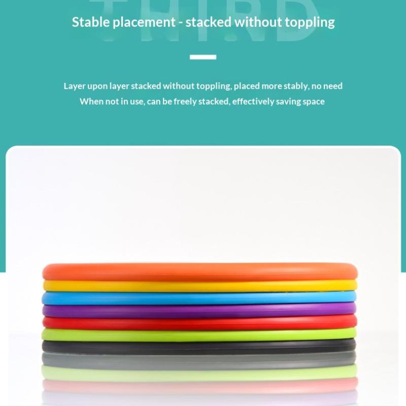 Durable Dog Flying Disc Tear Resistant Soft Rubber Pet Training Toy Perfect for Interactive Outdoor Games