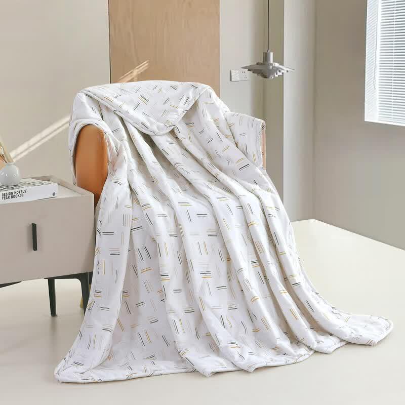 Yalu Washable Seven-Hole Fiber Summer Quilt