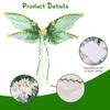 Women Butterfly Wings Elastic Straps 3D Design Fairy Wing Dress Up Halloween Costumes Photography Props