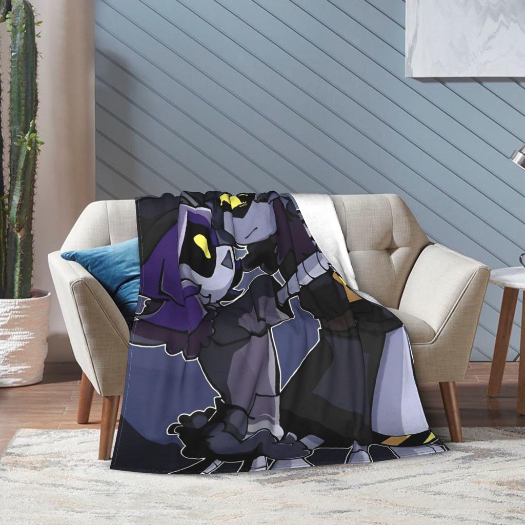 Murder Drones Throw Blanket for Couch Cool Doorman Soft Cozy Plush Blanket 50x60 Inches Multi-size Bedspreads for All Seasons