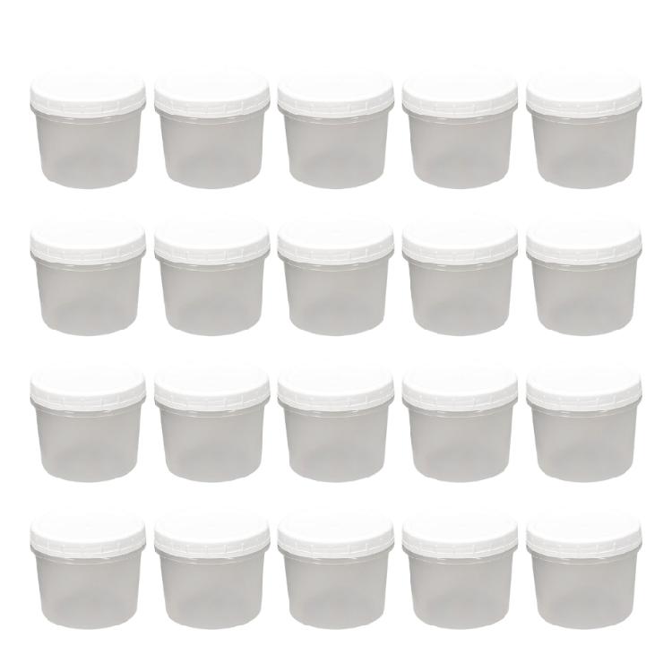 Reusable Plastic Puddings Jars with Lid Microwave Safe Design For Snacks Meal Preparation Kitchen Accessories