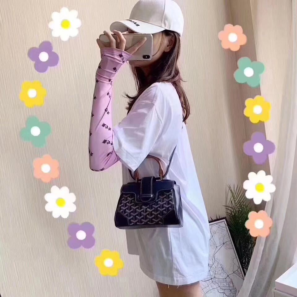 Dongdaemun Summer Trendy Mesh Yarn Sunscreen Ice Sleeve Cover, Hyunya Style Cute Gloves Woman