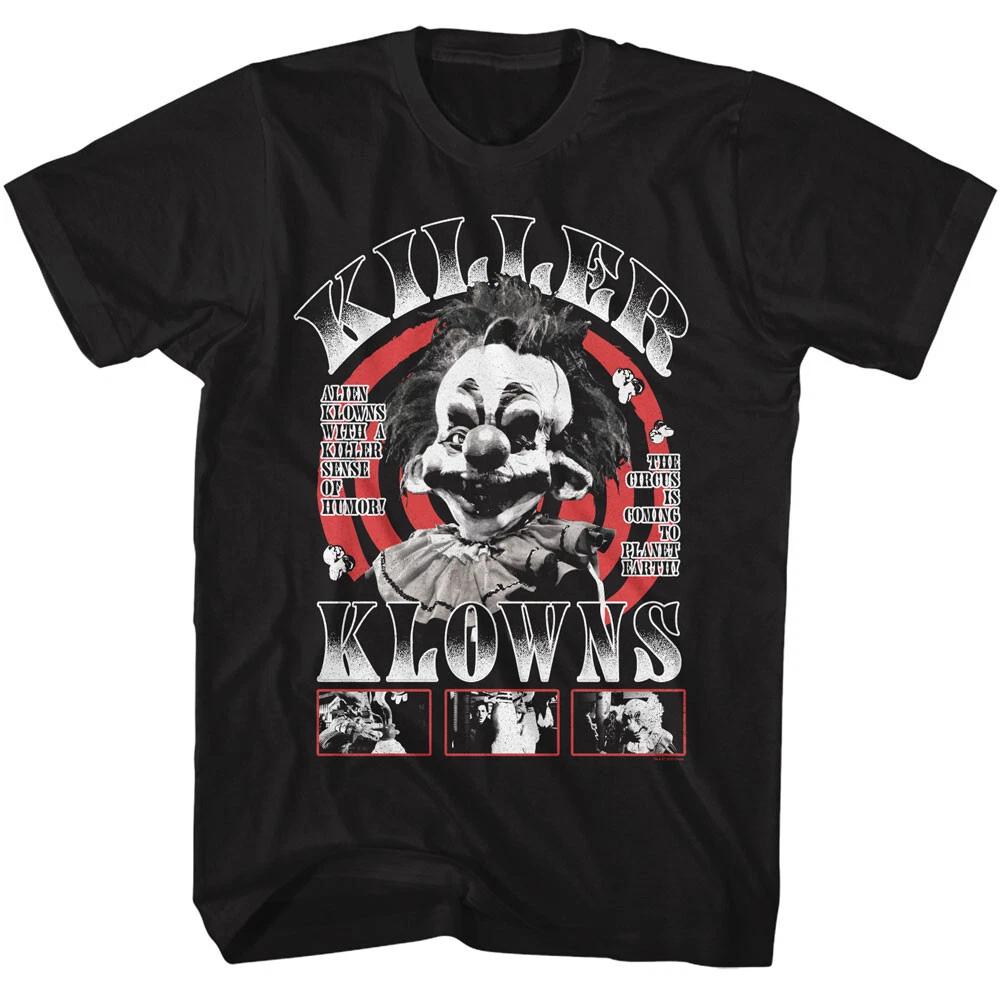Killer Klowns From Outer Space Circus Is Coming To Planet Earth Men s T Shirt 3XL