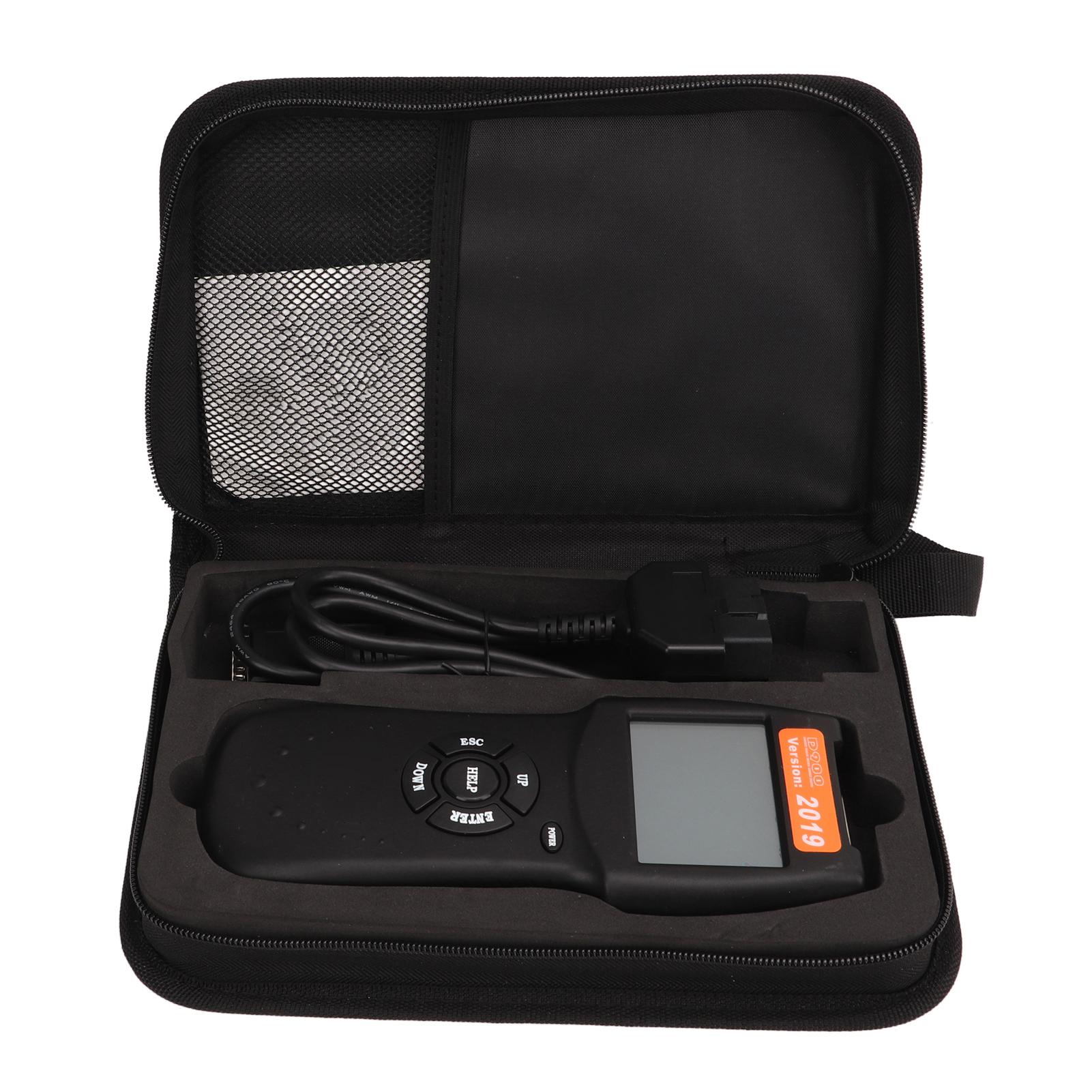 

D900 OBD2 сканер EOBD OBDII считыватель автомобильных кодов диагностический инструмент практически для всех автомобилей после 1996 года выпуска