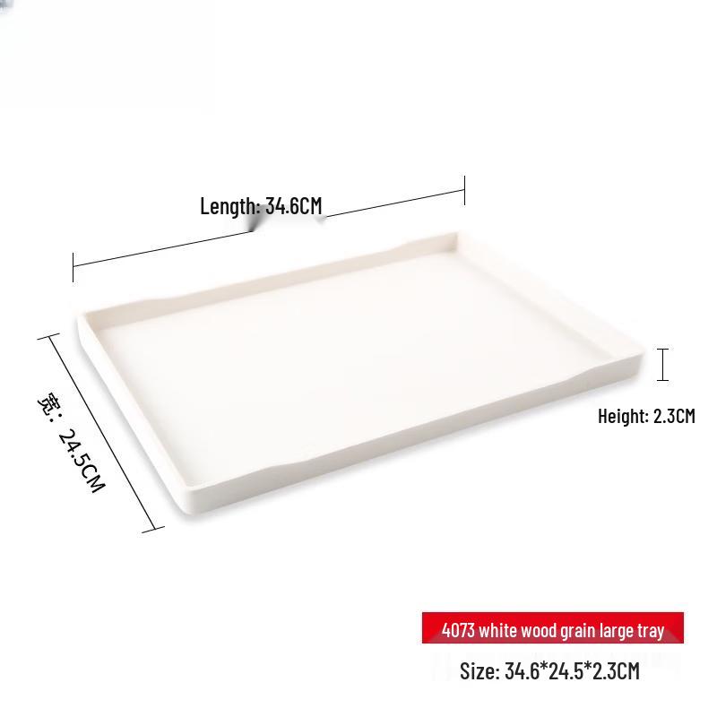 

Rectangular Melamine Serving Tray